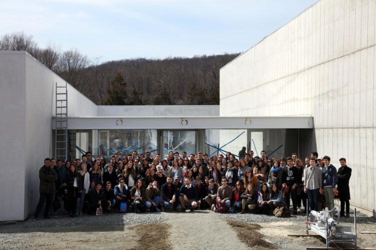UPM Students visit Magazzino, courtesy of Magazzino, April 6, 2017