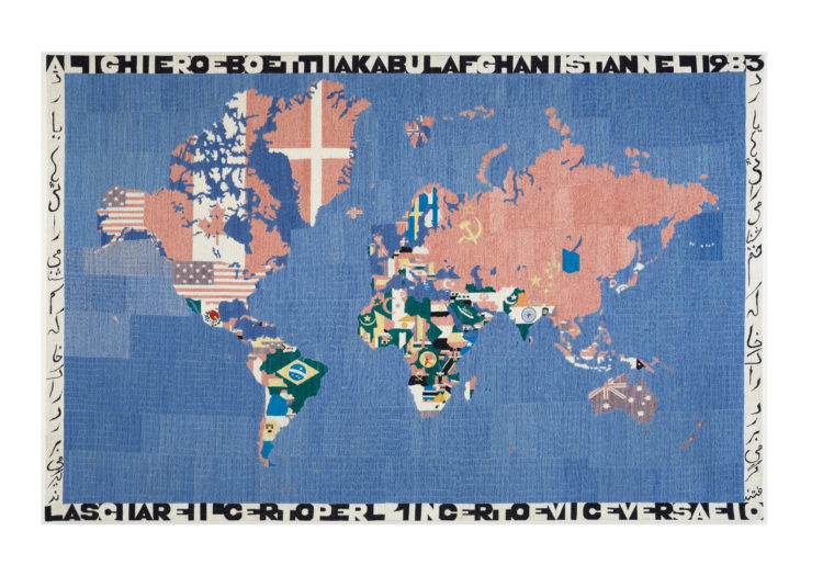 Alighiero Boetti, Mappe, 1983.